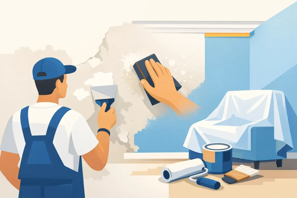 How to Prepare Walls Before Painting Right