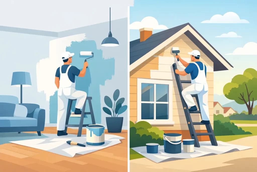 Interior and Exterior Painting Done Right