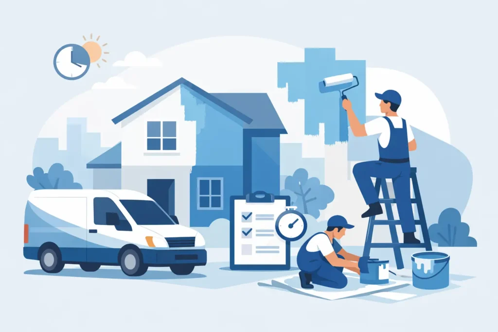 When a Next Day Painting Service Makes Sense