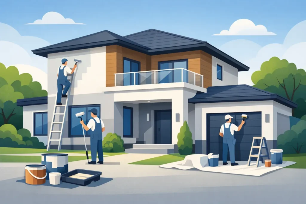 Guide to Landed House Exterior Painting