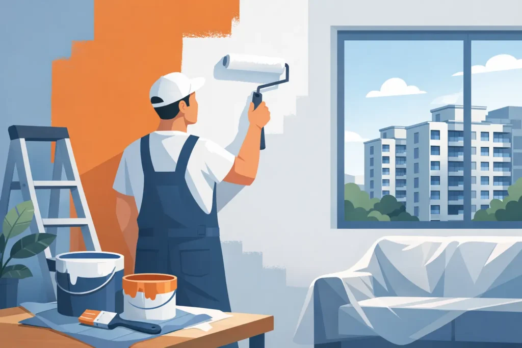 How to Repaint HDB Flat Fast