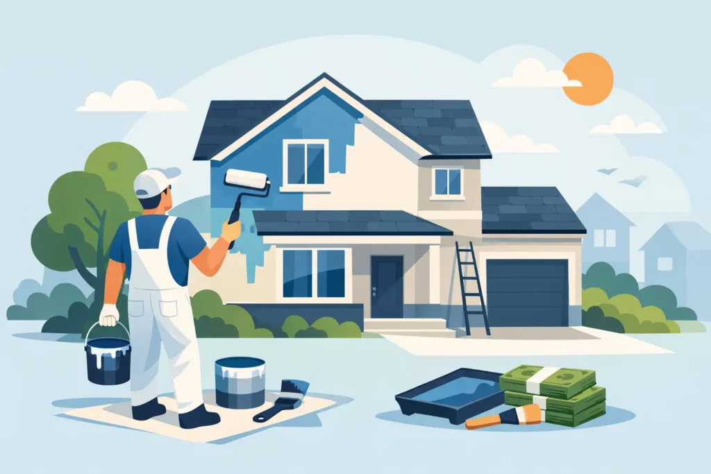 How Much Does It Cost to Paint a Detached House?