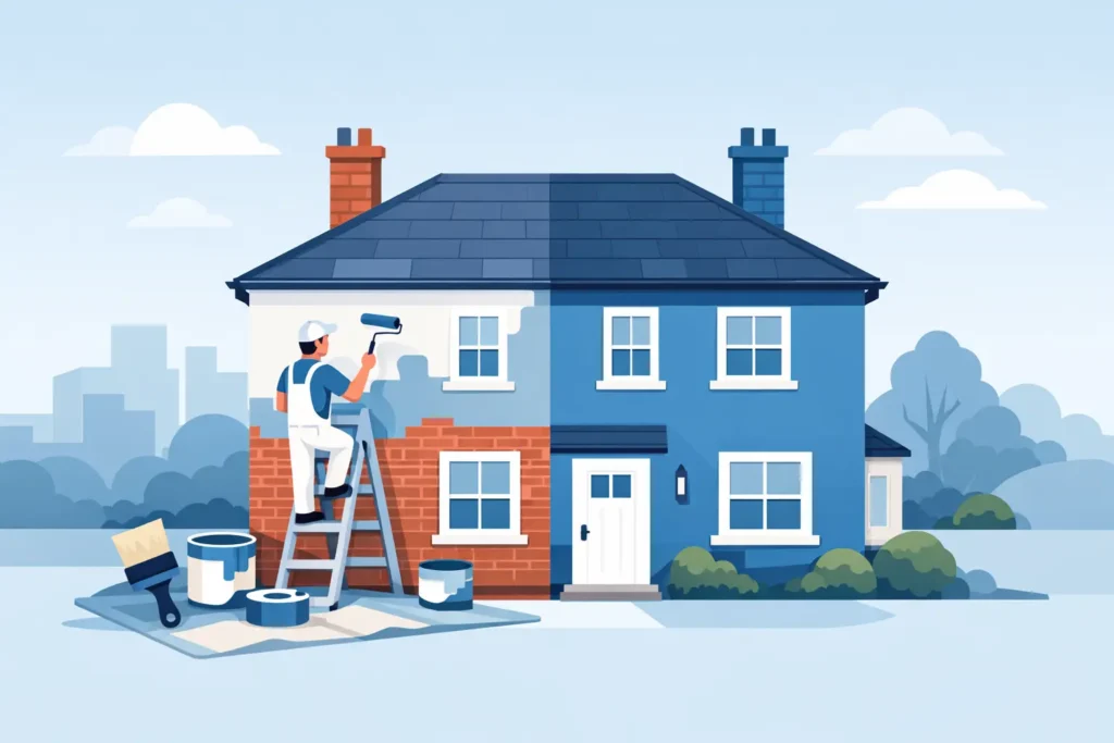 How Much Does It Cost to Paint a Semi Detached House?