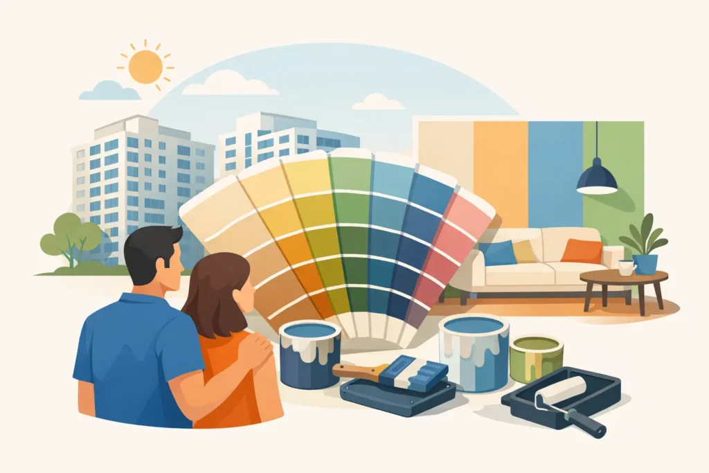 How to Choose HDB Paint Colors Right