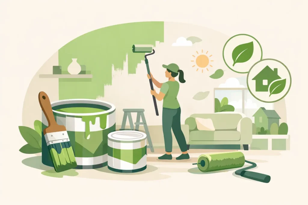 Low VOC Interior Paint for Home Projects