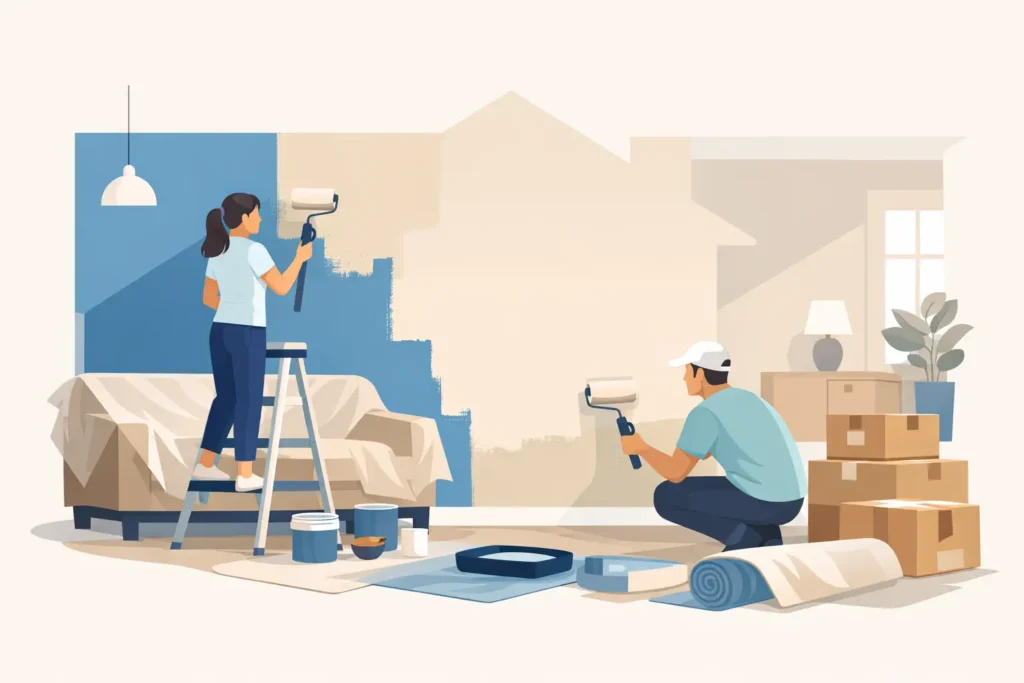 Move-In Repainting Project Example