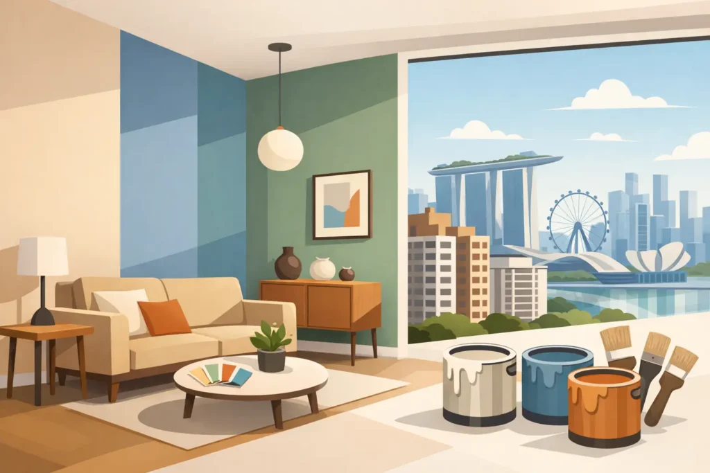 Best Condo Wall Colours for Singapore Homes