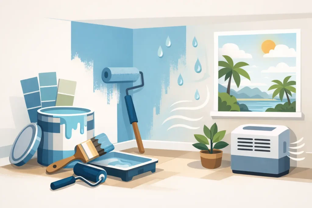 Best Wall Paints for Humid Homes That Last