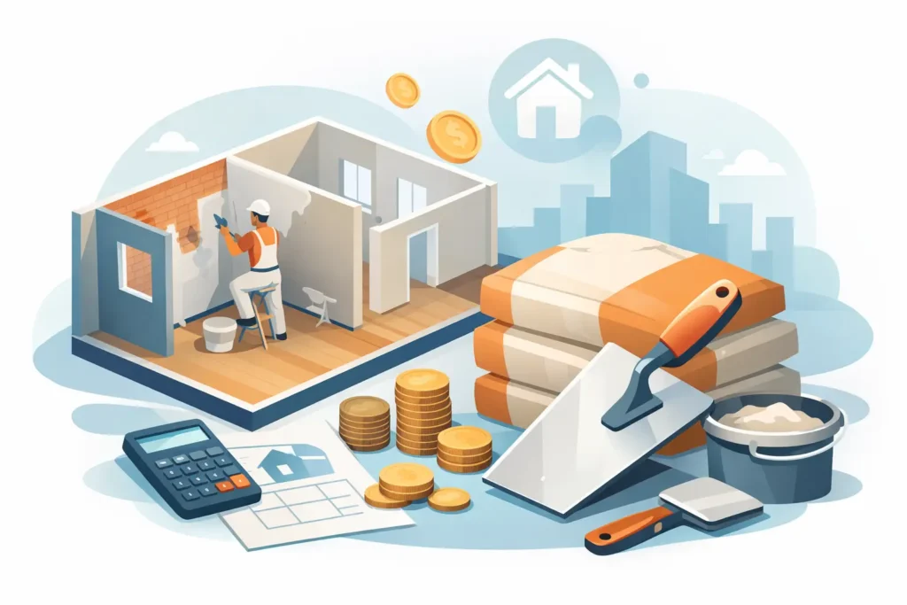 How Much Does It Cost to Plaster a 5 Room Flat?