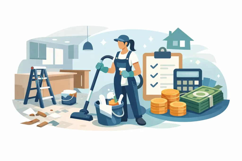 Post Reno Cleaning Cost: What You’ll Pay