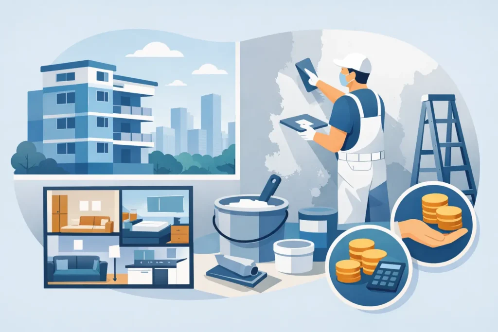 How Much Does It Cost to Plaster a 3 Room HDB Flat?