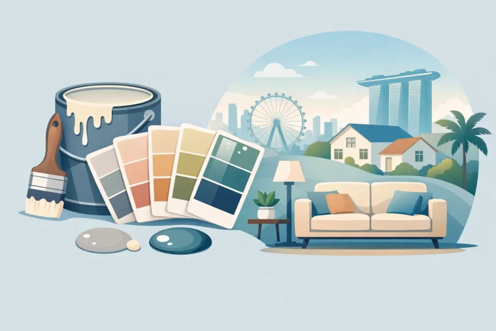 Paint Sheen Selection for Singapore Homes