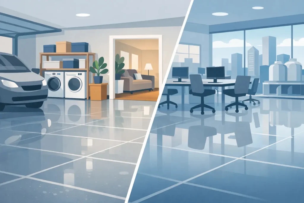 Epoxy Floor Review for Homes and Workplaces