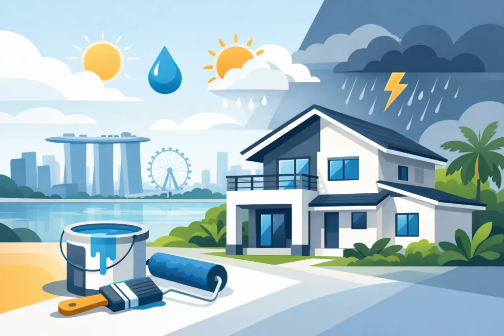 Exterior Weatherproof Paint Review for Singapore