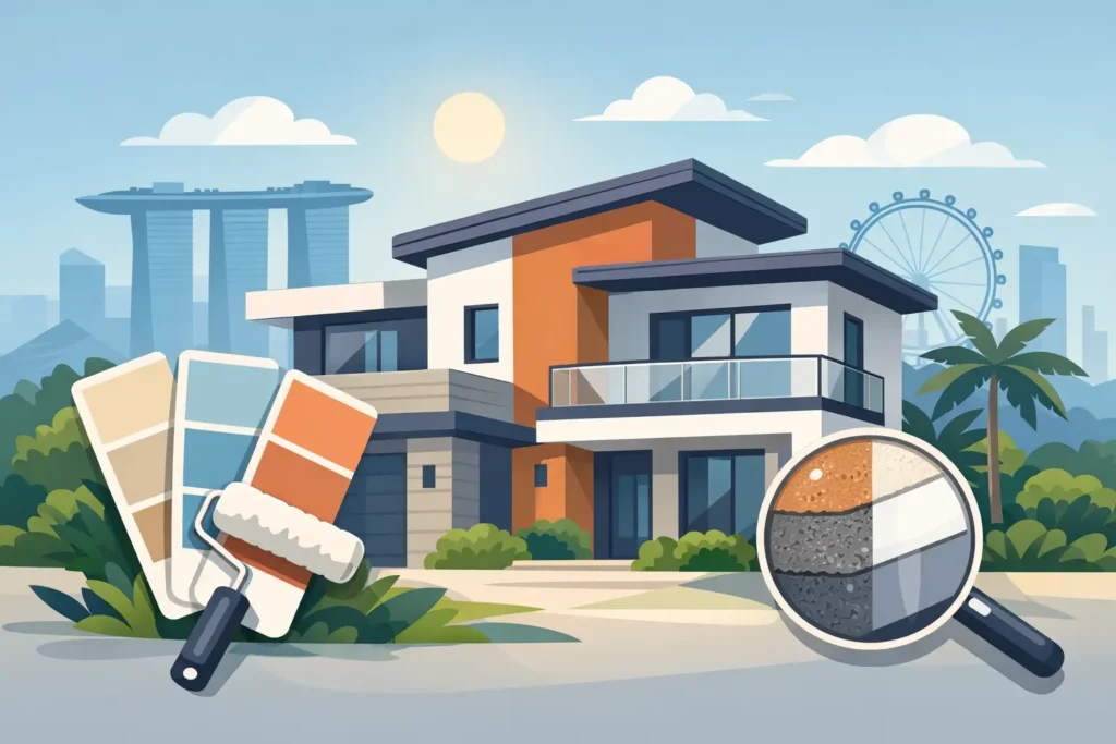 How to Select Exterior Coating for Singapore Homes