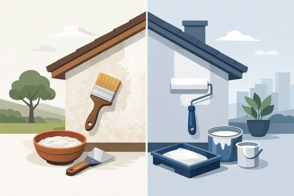 Limewash Versus Emulsion Paint: Which Is Better?