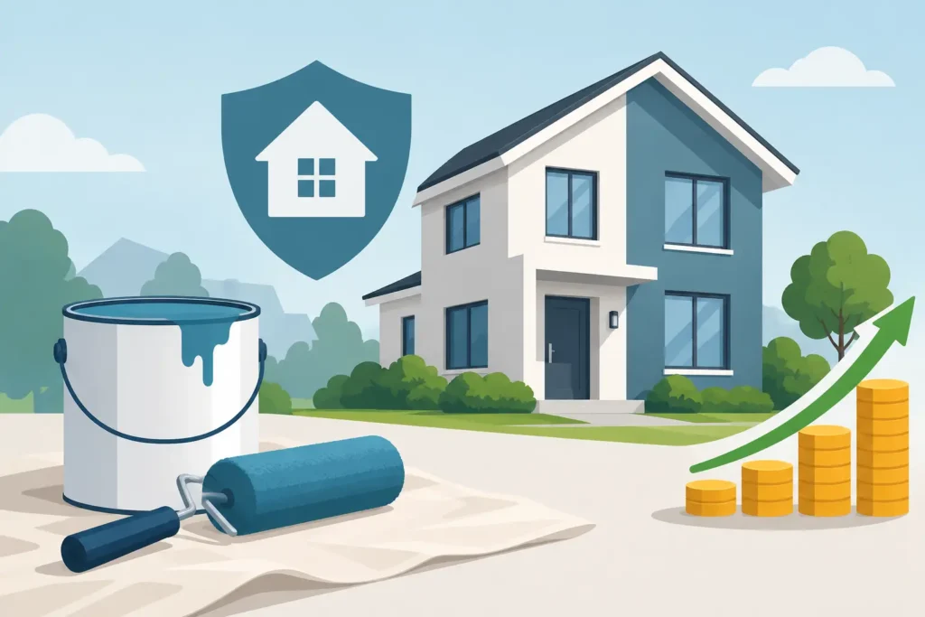 Rental Property Repainting That Protects Your Return
